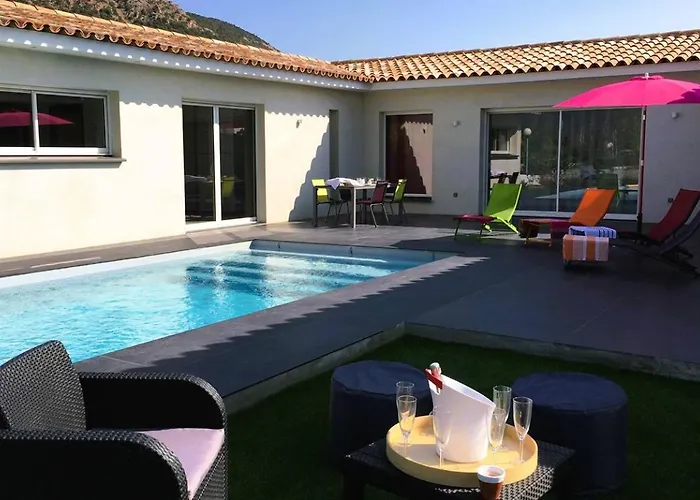 Villa Suarticcia, 6 Pers, Piscine Chauffee, 3 Min En Voiture